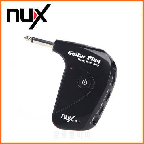 NUX GP-1 Portable Electric Guitar Amplifier Amp Mini Headphone Amp Built-in Distortion Effect Top Quality