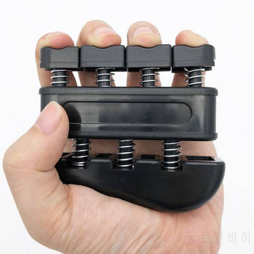 Finger Exerciser Hand Strength Workout Grip Practice for Guitar Bass Piano Player - 5 lbs Medium Tension Weight