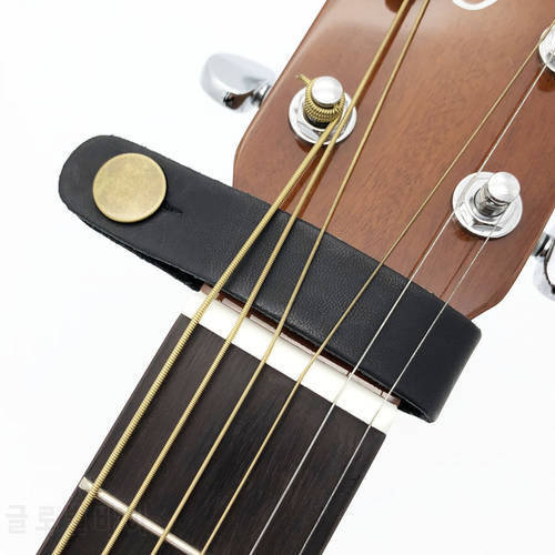Leather Guitar Strap Holder Button Safe Lock for Acoustic Electric Classic Guitarra Bass