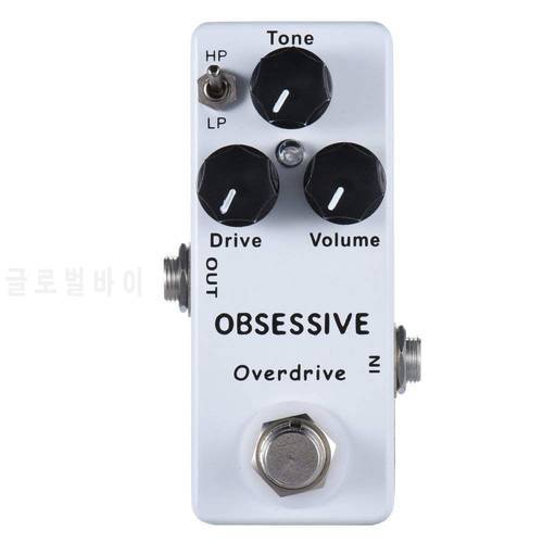New Mosky Obsessive Compulsive Drive OCD Overdrive Guitar Effect Pedal &True Bypass