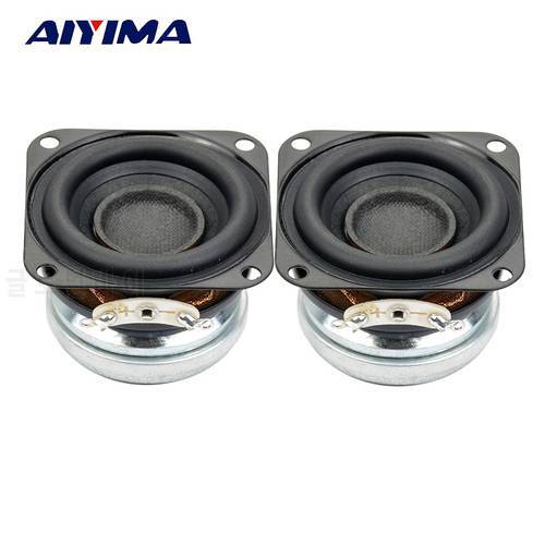 AIYIMA 2Pcs 1.5 Inch Portable Audio Speakers 4 Ohm 10 W Full Range Loudspeaker DIY Bluetooth-compatible Speaker Sound System