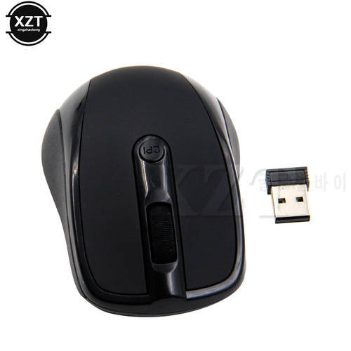 Portable Professional Optical Wireless Mouse 2.4GHz With Mini USB Dongle Gamer Mice For PC Laptop Win7/8/10/XP/Vista