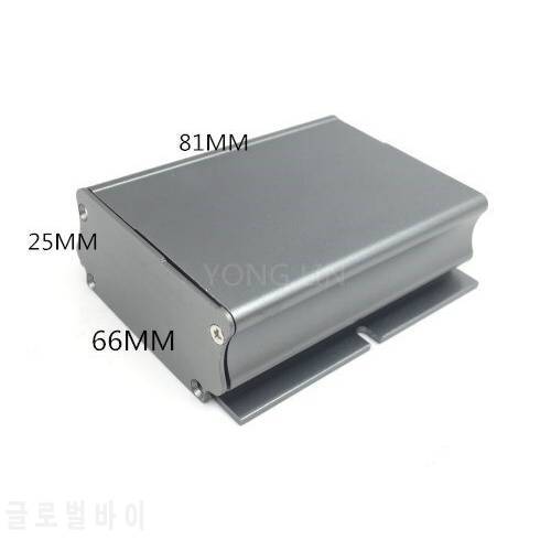 2PCS GPS BOX 66*25-81mm/aluminum box/PCB protection shell/Development board shell