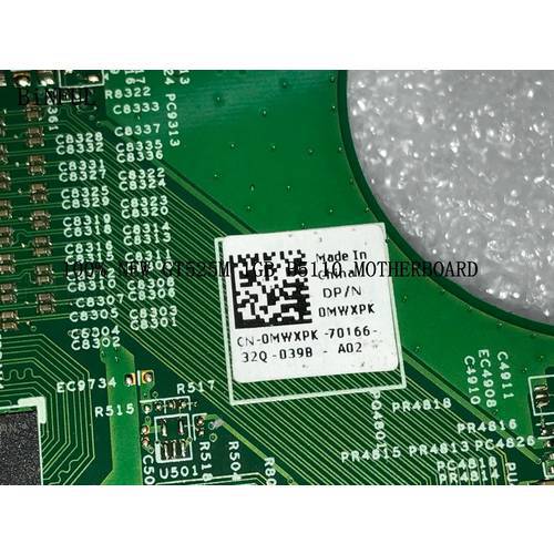 FAST SHIPPING LAPTOPMOTHERBOARD FOR DELL INSPIRON N5110 0MWXPK MWXPK GT525M 1GB HM67 90 DAYS WARRANTY(qualified ok )