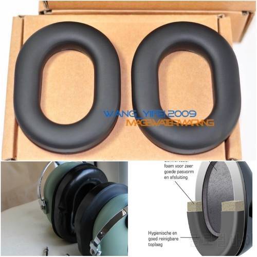 Noise Reduction Ear Pad Foam Cushion For David Clark H10 Series Aviation Headset Headphone EarPads H10 - 60 20 76 30 40 13.4 13S