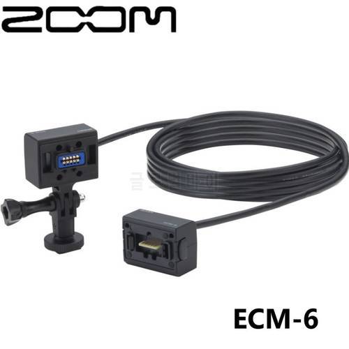 New ZOOM ECM6 ECM-6 6 meter Microphone Capsule Dedicated Extension Cable compatible with Zoom F8, H5, H6, and Q8 Recorders