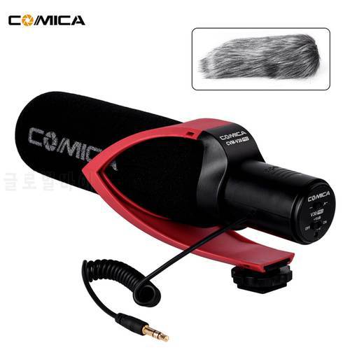 Comica CVM V30 PRO Video Studio Microphone Directional Condenser Recording Mic for Canon Nikon Sony Camera Studio Microphone