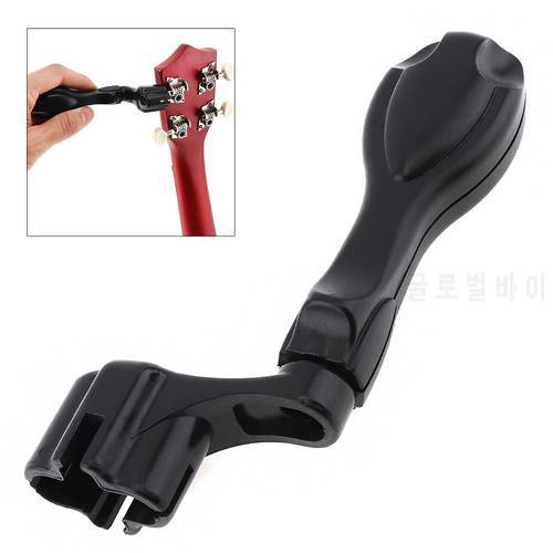 High Quality Black Plastic Guitar Winder Quick Speed Electric Guitar Accessories Bass Peg Head String Tuning Repairing Tool