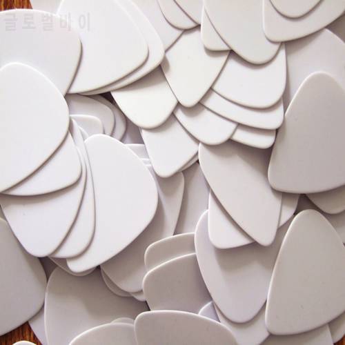 SOACH wholesale 1000pcs white guitar paddle playing bass guitar / ukulele stringed instrument accessories for beginners pick