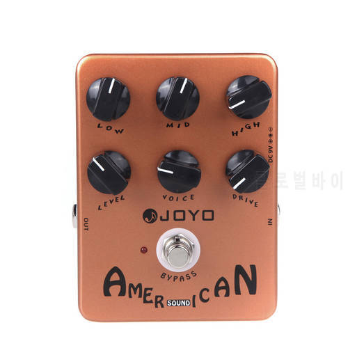 JOYO JF-14 American Sound Speaker Simulator The Electric Guitar Single Block Guitar Effects Pedal with Free Pedal Connector