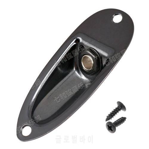 Boat Style Electric Bass Guitar Output Jack Plate 1/4