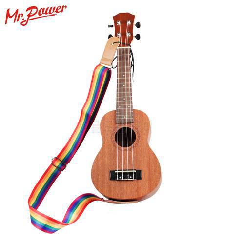 Adjustable Multicolor Ukulele Strap Soft Nylon Belt for Hawaiian Guitar UkuleleStrap ONLY