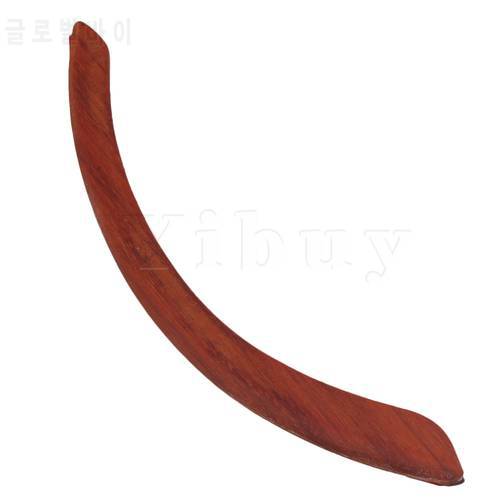 Yibuy Red Redwood Figured Solid Guitar Arm Rest Guitar Parts & Accessories Replacement for 39-41 Inch Acoustic Guitar