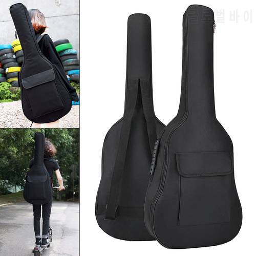 36 Inch Guitar Bag Case Gig Bag Double Straps Oxford Fabric Pad 5mm Cotton Thickening Soft Cover Waterproof Backpack