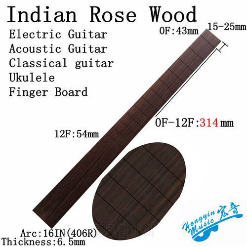 A Grade Indian Rosewood Electric Acoustic Classical Guitar Finger board 650mm Chord Length Handcraft Guitar Accessories