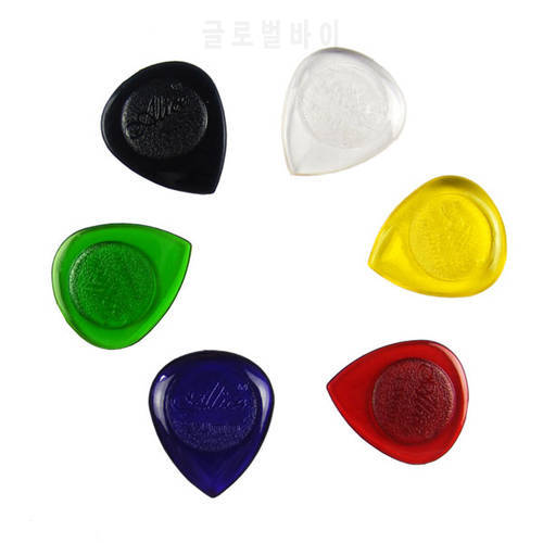 10 pcs Alice Durable Transparent Electric Bass Guitar Picks Shape WaterThickness 1.0 2.0 3.0 mm