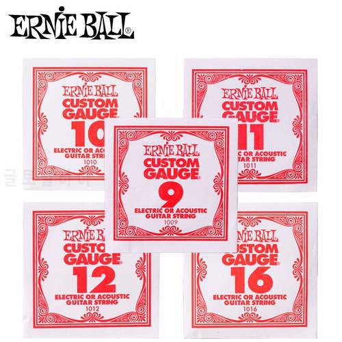 Ernie Ball Single Guitar Strings, 1st 2nd 3rd String, Fit for Electric and Acoustic Guitar Strings, Sell by 1 Single String