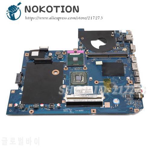 NOKOTION For Acer aspire 5935 5935G Laptop Motherboard MBPCM02001 KAQB0 LA-5011P MAIN BOARD GM45 with graphics slot Free CPU