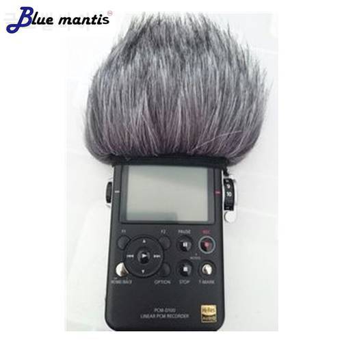 Dead Cat Outdoor Artificial Fur Windscreen For SONY PCM-D50 PCM-D100 High Quality Windshield Microphone Cover Reduce Wind Noise