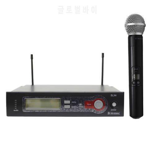 NTBD Top Quality SLX SLX24 B58 UHF Professional Wireless Microphone System Super Cardioid Handheld Microfone Mic