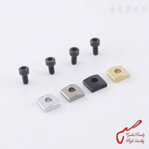 【Made in Korea】 Electric Guitar Tremolo System Bridge Locking Nut Clamp ( 1 Piece Clamp ＆ 1 Piece Screw )