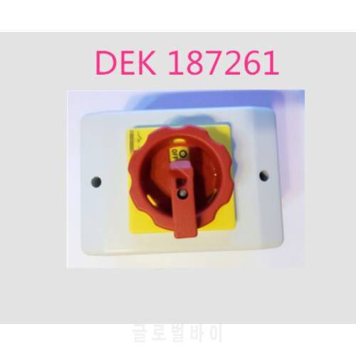 For DEK 187261 Printing Machine Power Main Switch ASM Original Brand New
