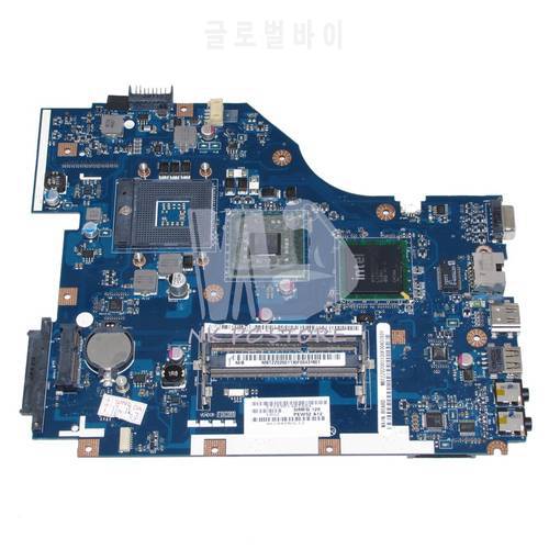 NOKOTION MB.TZZ02.001 MBTZZ02001 For Acer aspire 5736 5736z Laptop motherboard PEW72 LA-6631P 15.6&39&39 GM45 DDR3 Free CPU