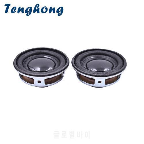 Tenghong 2pcs 1.5Inch Audio Speaker 4Ohm 3W 40MM Internal Magnetic Full Range Speaker Unit For Home Theater Loudspeaker DIY