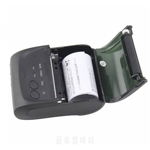 Bluetooth Thermal Printer 58mm USB POS Small Ticket Barcode Receipt Printer Pocket Bill Thermal Printers for IOS Android Windows