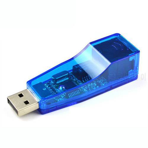 USB 2.0 To LAN RJ45 Ethernet 10/100Mbps Networks Card Adapter For Win7 Win8 Tablet PC Laptop