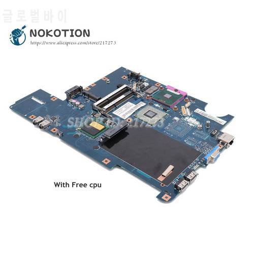 NOKOTION For Lenovo G550 Laptop Motherboard GL40 DDR3 KIWA7 LA-5082P Main Board Free cpu
