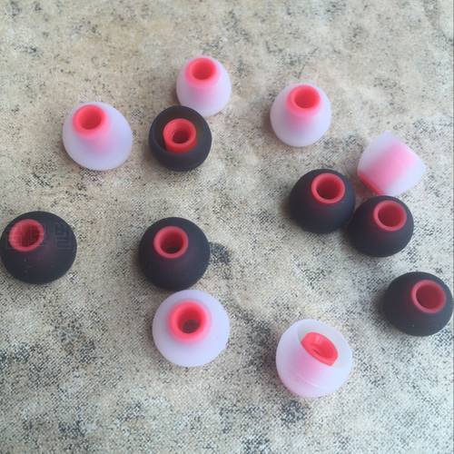 6pcs replacement silicone ear tips buds earbuds eartips for T280 T280A E10 headset sport headphone earphone free shipping