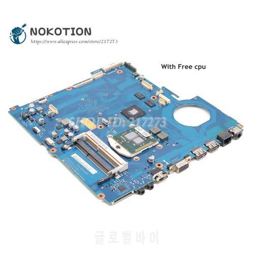 NOKOTION For Samsung RV511 NP-RV511 Laptop Motherboard HM55 DDR3 315M Graphics BA92-07405A BA92-07405B BA41-01423A 15.6 Inch