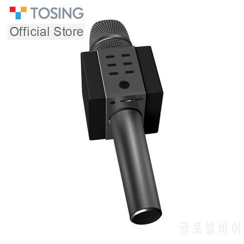 Tosing Karaoke Microphone Bluetooth Speaker For Meeting & Party Dual Speaker Loudspeaker with TF Card 3.5mm Audio Bluetooth