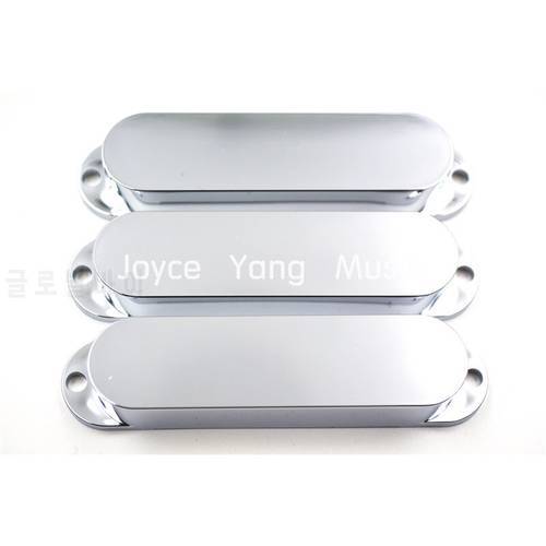 Niko Reflective Silver No Hole Closed Single Coil Pickup Covers For ST/TL Style Electric Guitar Free Shipping Wholesales