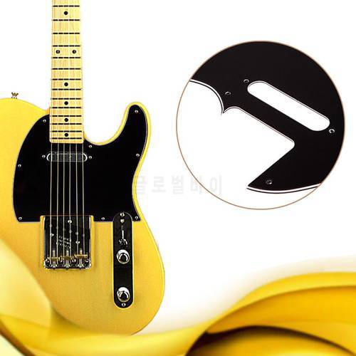 3 Ply Tele Style Electric Guitar Pick Guard Scratch Plate Fit Telecaster Black high quality