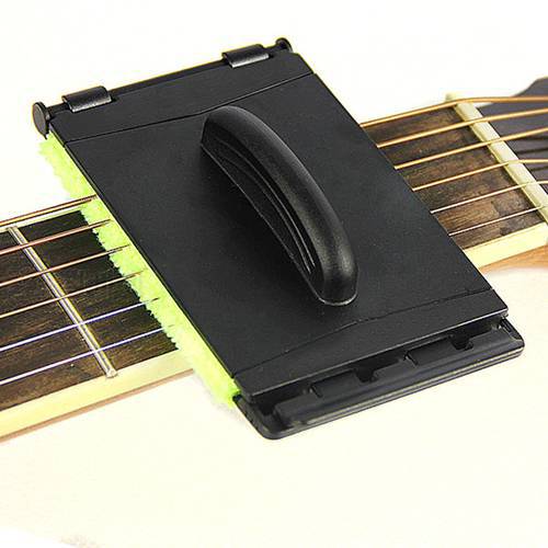 1pcs Electric Guitar Bass Strings Scrubber Fingerboard Rub Cleaning Tool Maintenance Care Bass Cleaner Guitar Accessories