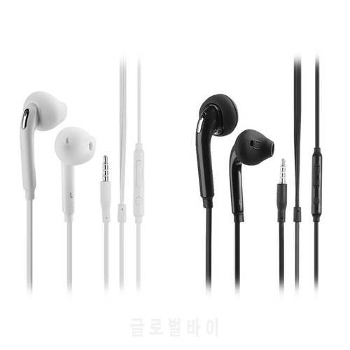 ALLOET Flat 3.5mm Aux Wired Earphone Earpiece In Ear Earbuds Headset Headphone for Samsung S6 Note4 Android Smart Phone Hot Sale