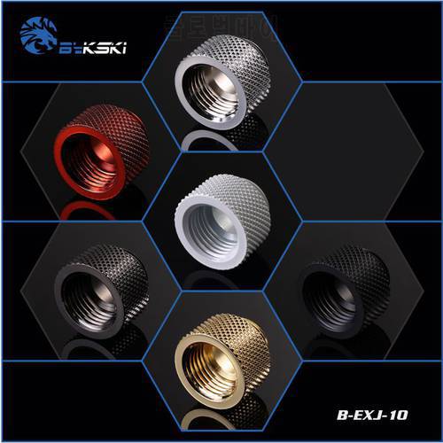 Bykski B-EXJ-10, 10mm Male To Female Extender Fittings, Boutique Diamond Pattern, Multiple Color G1/4 Male To Female Fittings