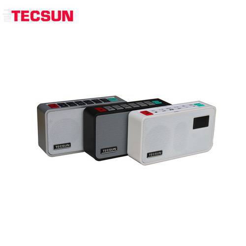 Tecsun ICR-100 ICR100 FM Portable Radio Receiver with Digital Recorder MP3 Player Speaker Stereo Radio