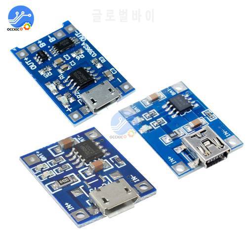 BMS 5V 1A 18650 Lithium Battery Charger Board Mini/Micro USB Power Charging With Protection Functions