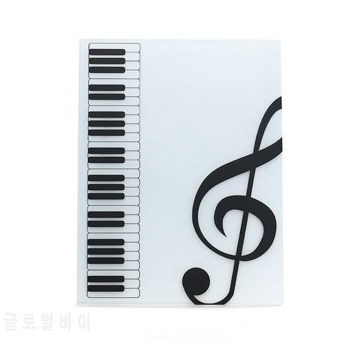 A4 Sheet Music Folder Piano Score Band Choral Insert-type Folder 80 Sheets Music Supplies Waterproof File Storage Product