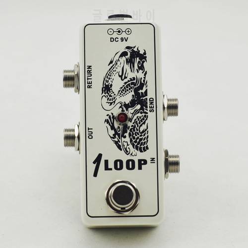 Mini Looper Effect foot Pedal switch for Guitar Effect Pedal Switcher guitarra pedal White Hot sale