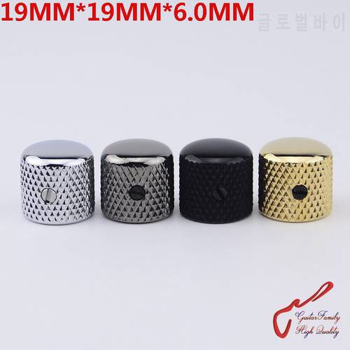 【Made in Korea】1 Piece Dome Metal Knob For Electric Guitar Bass ( 0832 )