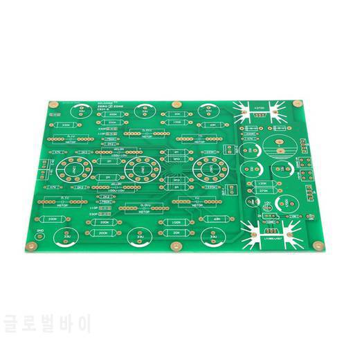 SUQIYA-EAR834 HIFI RIAA MM (Moving Magnet) Phono Amplifier 12AX7 Tube Stereo PCB diy kit Preamplifier PCB Circuit Board