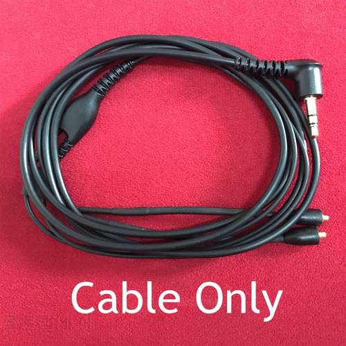 1 Piece Extra Cable or Spare Cable For Noise Isolating Music In Ear Headsets Universal Fit SE215 cable