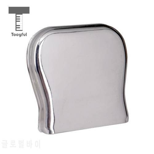 Tooyful Durable Iron Guitar Bridge Cover Protector for Telecaster Tele Electric Guitar Accessory Silver