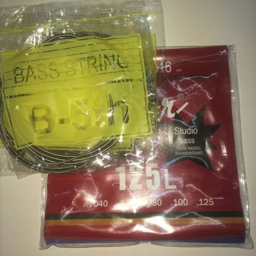 PURE NICKEL ROUNDWOUND BASS STRINGS 040 060 080 100 125