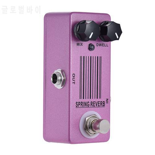 MP-51 Spring Reverb Mini Single Guitar Effect Pedal True Bypass Guitar Parts & Accessories