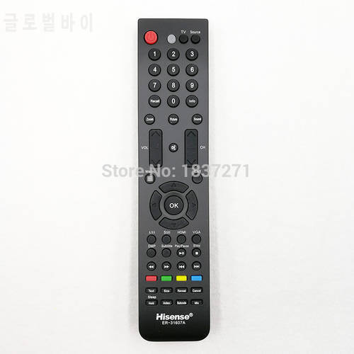 Original Remote Control ER-31607A For Hisense LEDN-24K16P LEDN-32D20 LEDN42K16P LEDN-32K300M LEDN-40K360P LCD TV